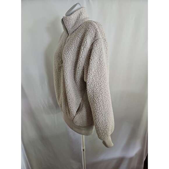 American Eagle Women's Long Sleeve 1/4 Zip Sherpa Casual Pullover Size XS - Picture 2 of 9